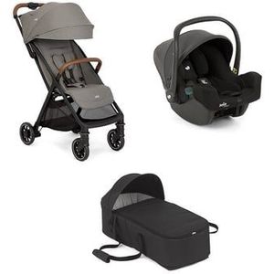 Joie Buggy Pact Pro Compact Oak inclusief zachte reiswieg & i-Snug 2 Shale