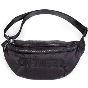 CHILD HOME Banana Bag On the go gewatteerd zwart