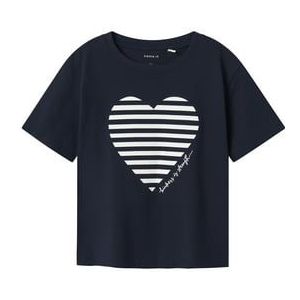 name it T-shirt Nmffesko Marine Blazer