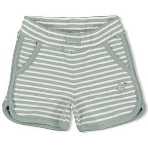 Feetje Shorts Shorts Gestreept Turtelly Koel zeegroen
