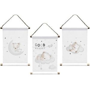 babybest® Bosvrienden muurschildering 3-pack
