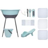 Luma ® Baby care Badset met mousseline doeken in slib Green