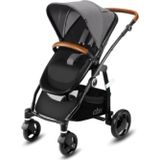 Cybex Combikinderwagen Leotie Lux Leather Comfy Grey-grijs