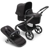 bugaboo Kinderwagen Fox 5 met reiswieg en zitje Graphite/Midnight Black