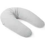 Doomoo Basics Voedingskussen XL Basics Pop lichtgrijs