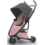 Quinny Buggy Zapp Flex Graphite on blush