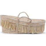 CHILDHOME Mozes mandje Raffia gemaakt van maïsblad incl. matras