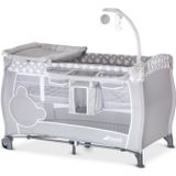 hauck Reisbed Babycenter Teddy Grey