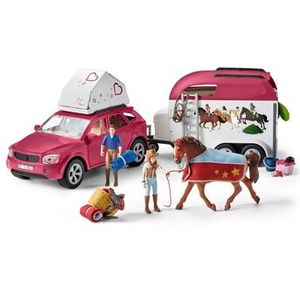 schleich ® Horse Club Adventure met auto en paardentrailer 42535