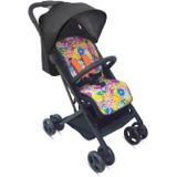 knorr-baby Buggy Volkswagen Flower Power Zwart
