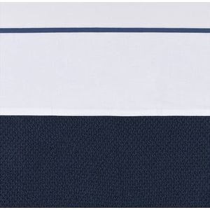 Meyco Baby Bies wieglaken - indigo - 75x100cm - 0.3 TOG
