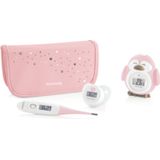 miniland Thermometer-Set roze/wit