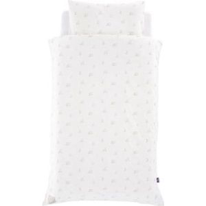 Träumeland Hophop Bunny beige jersey bedlinnen 100 x 135 cm