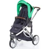 ABC DESIGN Kinderwagen Cobra plus street-grass, frame silver / zitting street