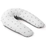 Doomoo Basics Voedingskussen XL Basics pure grijs