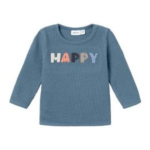 name it Sweater Nbmhumas Provinciaal Blauw