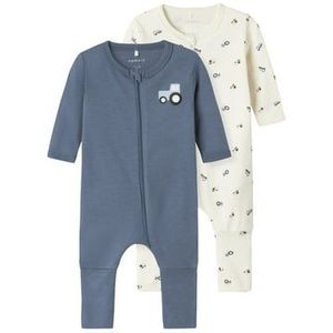 name it Slaap overall 2-pack Jet Stream