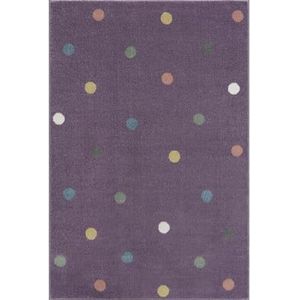LIVONE Happy Rugs Wheel kindertapijt lila/multi