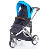 ABC DESIGN Kinderwagen Cobra plus street-water, frame silver / zitting street