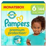 Pampers Premium Protection , maat 6 Extra Large , 13kg+, maandbox (1x 144 luiers