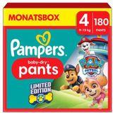 Pampers Baby-Dry Pants Paw Patrol, maat 4 Maxi, 9-15kg, maandbox (1 x 180 luiers