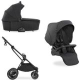 hauck Combi wandelwagen 3in1 Vision X Black /Melange Black
