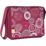 LÄSSIG Luiertas Casual Messenger Bag Fossil Rumba Red