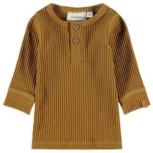 Lil'Atelier Lange Mouw Overhemd Nbmrajo Golden Bruin