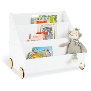 Pinolino Boekenkast voor kinderen met wielen Lasse