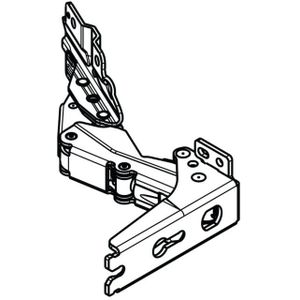 AEG scharnier, boven rechts, onderaan links, hettich,SOFT CLOSING 140172300018