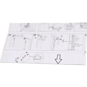 AEG sjabloon, deurpaneel, 140002854655