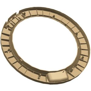 AEG deurpaneel, buiten, wit, 8581345505003