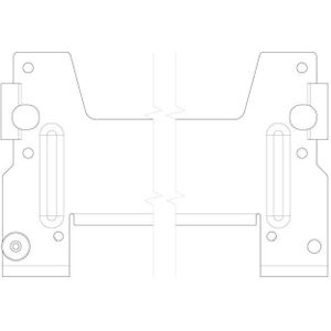 AEG scharnier, onderaan 2250327083