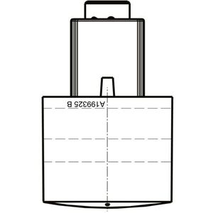 AEG knop, dubbele energieregelaar, wit, 9-0 140199327044