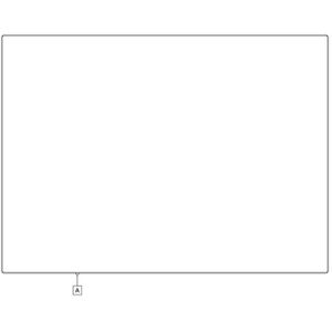 AEG deurglas, hoge temperatuur, 522x380.5mm 140219419011