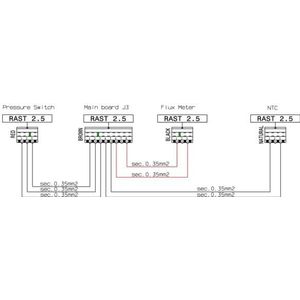 AEG kabel, drukschakelaar, thermische voeler 8080071015