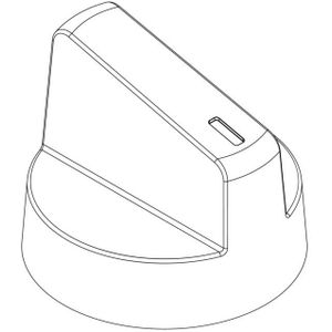 AEG knop, functies, inox 140198818019