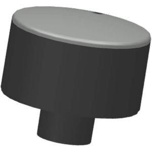 AEG knop, index, zwart 140240241038