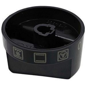 AEG knop, functies, zwart, 10+0 140227226051