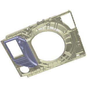 AEG luchtgeleider, voorzijde, gesoldeerd 140072110095