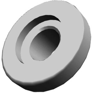 AEG wiel, achter, schuif 3425530015