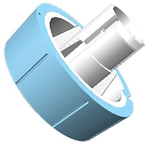 AEG knop, programmaselektor, wit/zwart 1926504265