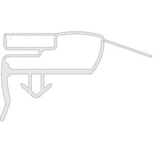AEG Magnetische dichting vriezerdeur 2248016012
