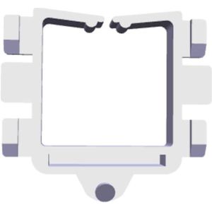 AEG kabelhuls,plastiek,rechthoekig,15x16mm 3879636003