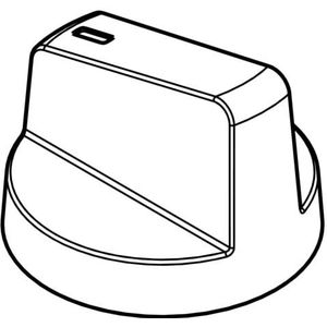 AEG knop, functies, inox, 10+0 140200837031