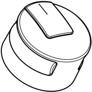 AEG knop, inox 140025964010