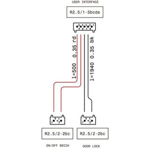 AEG kabel, deur 140229828011