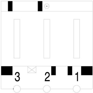 AEG kabel, deurvergrendeling, electronische hoofdmodule, 1830mm 140052684010