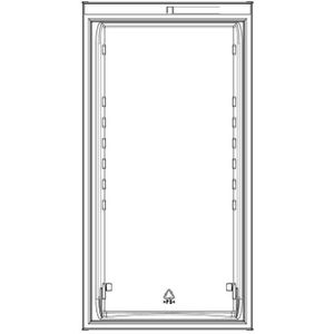 AEG Witte koelkastdeur - 538x1032mm 2256555018