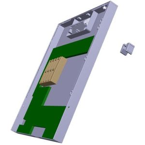 AEG buitenpaneel deur, inox, Electrolux, [590x705mm] 140116533203